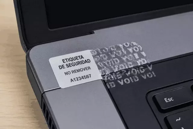 etiquetas autoadhesivas films de seguridad