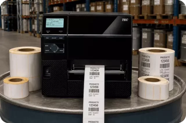 Impresora Toshiba BEX6T1TS industrial 6 pulgadas 305dpi
